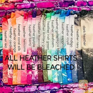 BLEACH BLANK SHIRT Tee T-Shirt Bleached Splatter Top Soft Tshirt