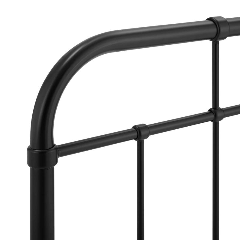 Modway Alessia King Metal Headboard in Black
