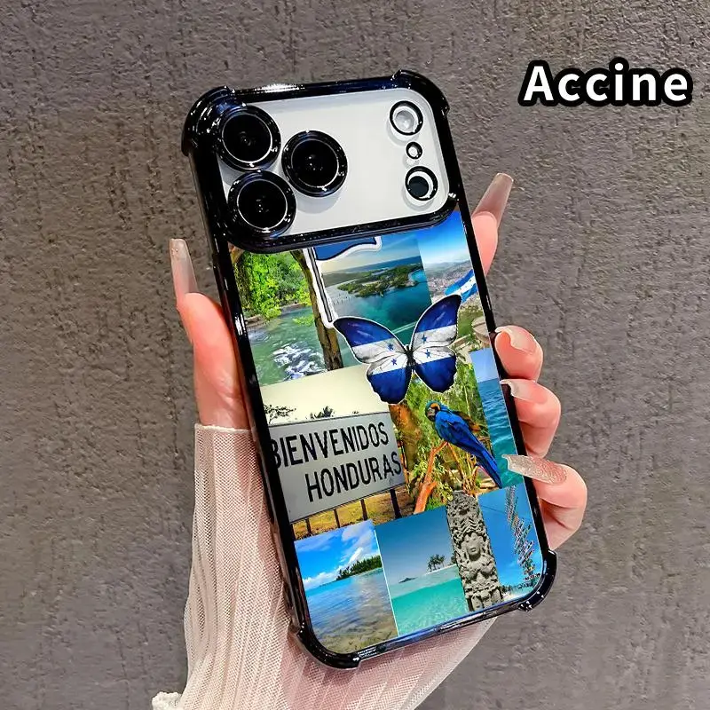 Electroplated Transparent TPU Soft Silicone Smartphone Casing - 4-Corner Crash-Proof Protective Shell, Non-Slip Cellphone Protector Cover for iPhone 18 Pro Max,17,16 Plus,15,14,13,12,11,XR,Air,E - Ideal Gift for Accessory Enthusiasts