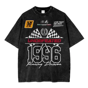 Undefeated Acid Wash Graphic T-Shirt