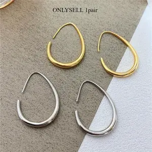 Minimalist Hoop Earrings, Hoop Earrings, Fashion Jewelry for Party, Daily Clothing Decor, Trendy All-match & Exquisite Jewelry for Birthday Gift