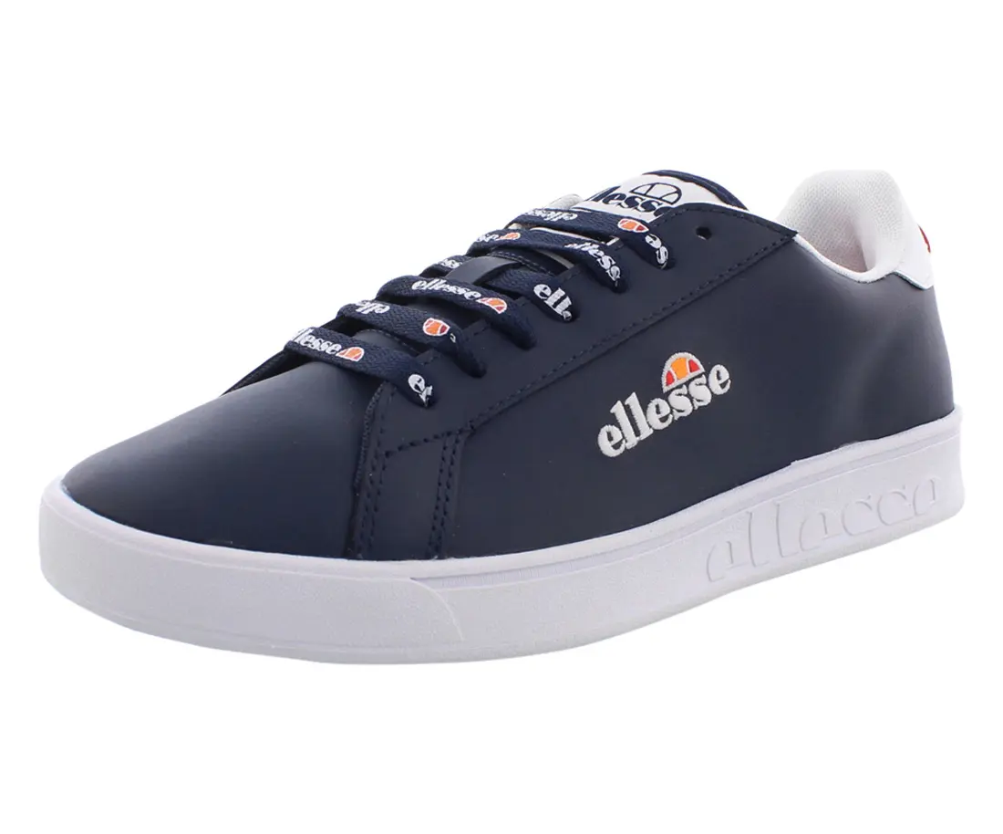 Ellesse Campo Embossed Leather AF Women's Athletic Training Sneakers, Sports Shoes for Women's Sports Footwear Needs, Sneaker