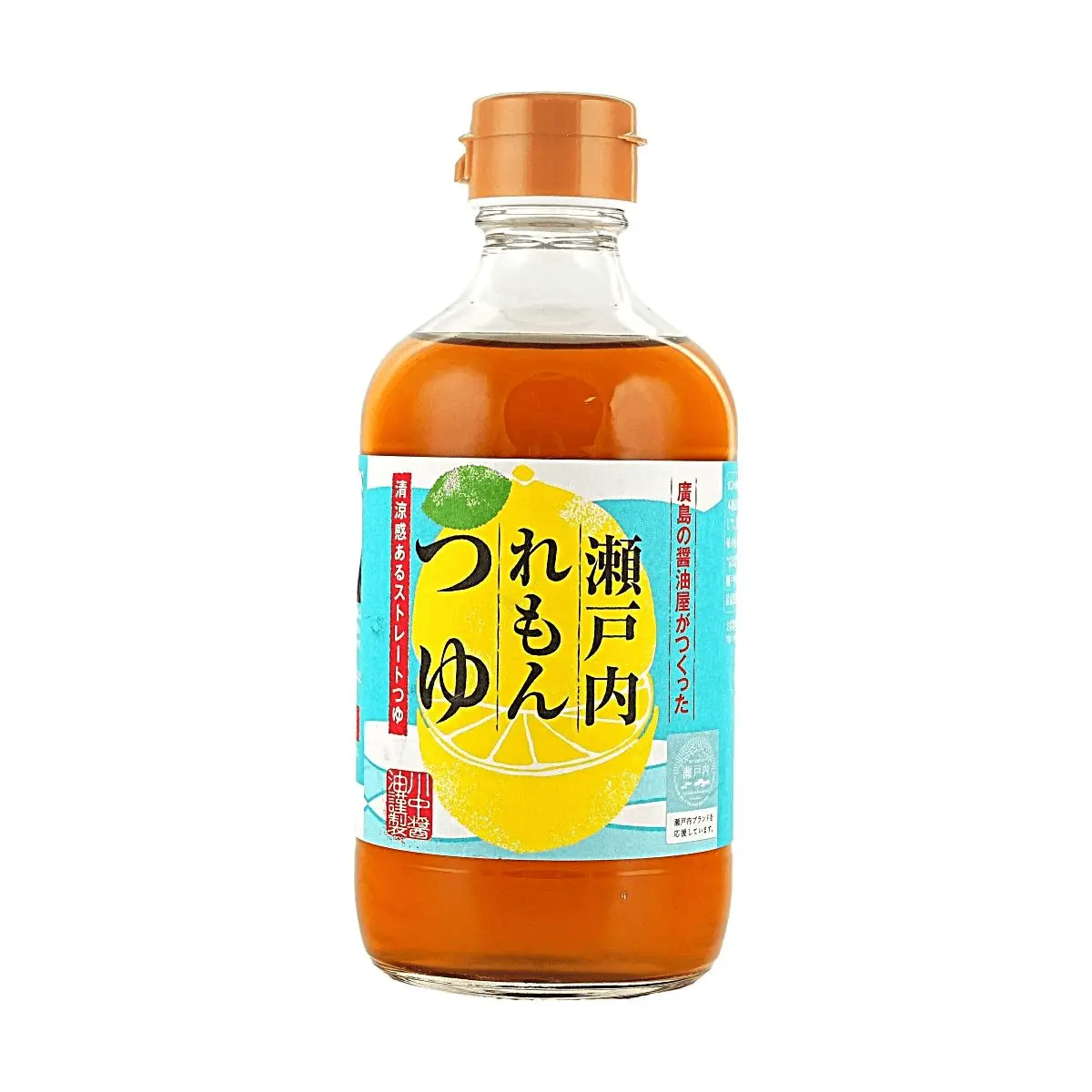 KAWANAKA Setouchi Lemon Japanese Style Cold Noodle Sauce - Concentrated Udon & Soba Noodle Dipping Sauce, 400ml