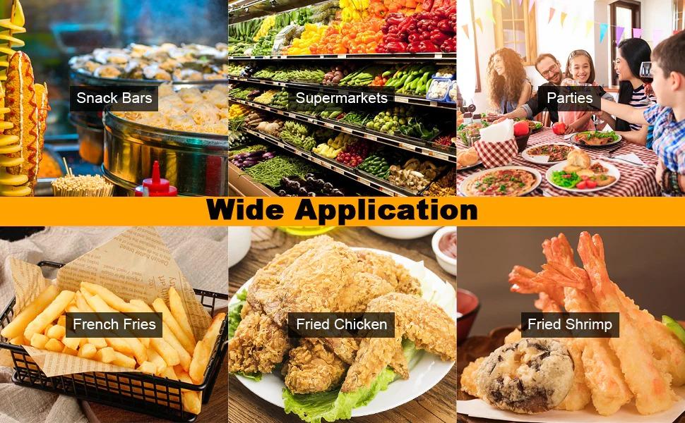 [FLASH SALE] ROVSUN 11.4 QT 110V 2500W Single Tank Electric Deep Fryer