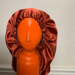 Long Satin Reversible Bonnet Closed End