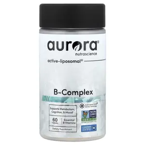 Aurora Nutrascience B-Complex, 60 Capsules