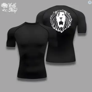Escanor Compression Shirt | Seven Deadly Sins Anime Gym Shirt | Tight Fit Performance Workout Top | Anime Fitness Apparel