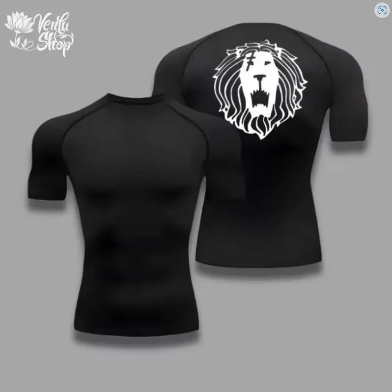 Escanor Compression Shirt | Seven Deadly Sins Anime Gym Shirt | Tight Fit Performance Workout Top | Anime Fitness Apparel