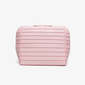 Women's Waterproof Zip-Top Dust-Proof Travel Make-Up Bag, Foldable Multi-Pocket Cosmetic Organizer, Portable Toiletry Case for Skincare, Weekend Trips, Zip-Top Make-Up Bags, Dust-Proof Make-Up Bags