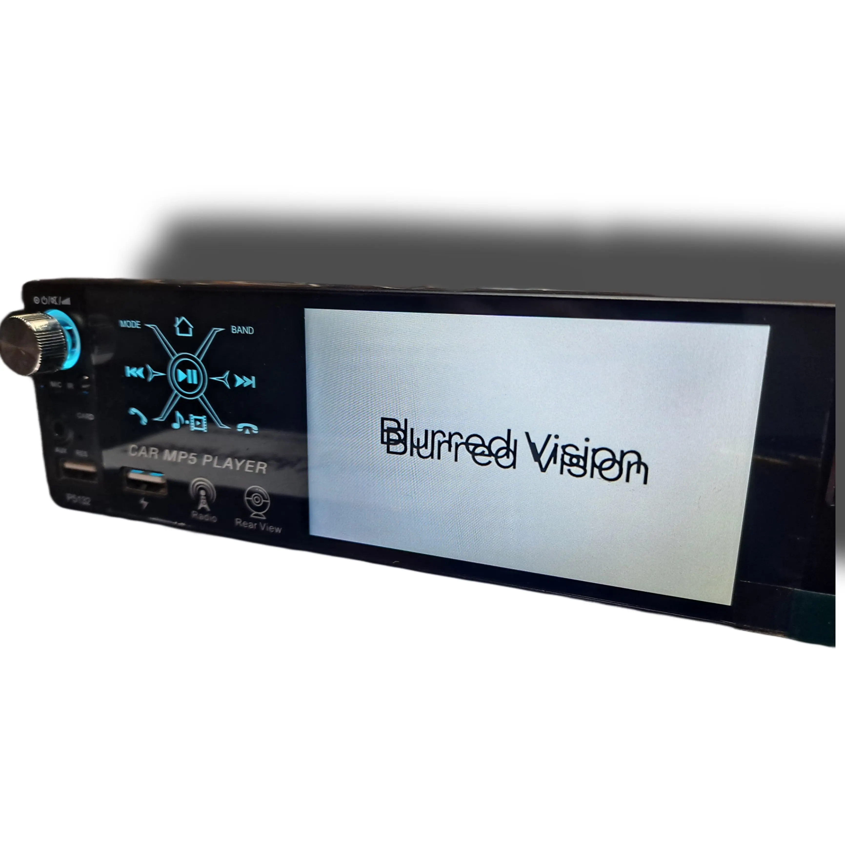 Blurred Vision Audio BV-MP5-P5137BT 1 Din Car Radio MP5 Player Touch Screen 2USB Mirror Link