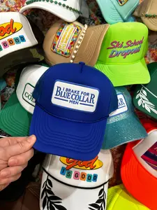 I Brake for Blue-collar Men Trucker Hat