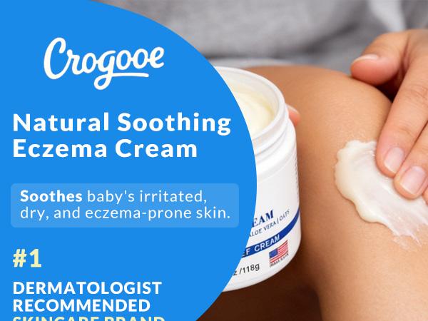Eczema Relief Cream - Organic Hand & Body Eczema Relief - Natural Honey Lotion for Dry, Itchy, & Irritable Skin