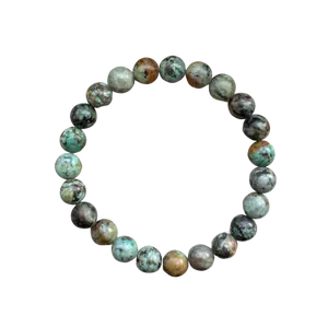 African Turquoise 8mm Bracelet