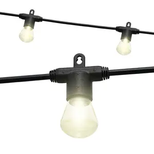 Enbrighten LED Bistro Lights, 12 Bulb, 24ft.