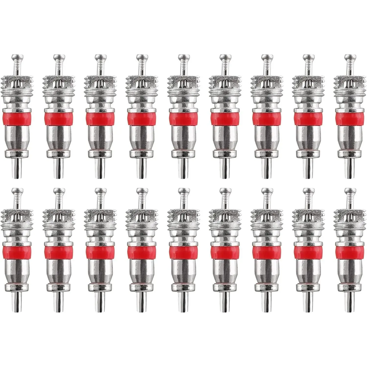 200Pcs Tire Tyre Valve Stem Cores Replacement, Universal Valve Cores for Car Truck Motorcycle Bicycle