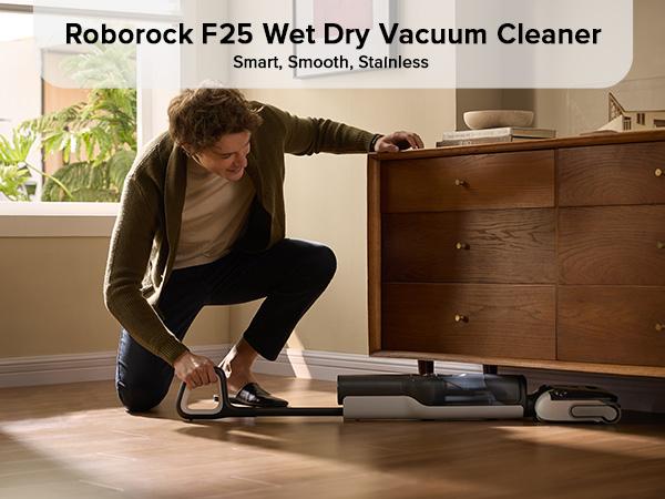Roborock F25 Wet Dry Vacuum Cleaner, Cordless, All in One with 20000Pa, 194°F Hot Air Flash Drying & High temperature Self Cleaning #TikTokShopSpringGlowUp#TikTokShopSpringGlowUp #NewDropsForYou
