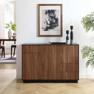 Modway Holden 47” Sideboard in Black Walnut