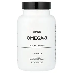Codeage Amen, Omega-3, 90 Softgels (750 mg per Softgel)