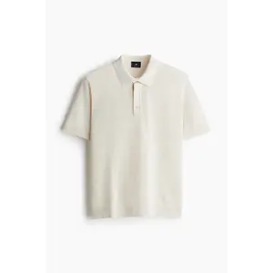 H&M Regular Fit Fine-knit polo shirt
