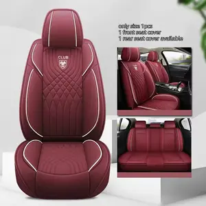 Universal PU Leather Car Seat Covers, All-Season Protection, Easy Installation, Durable Seat Protectors for Cars & Suvs, No Padding, Seat Set