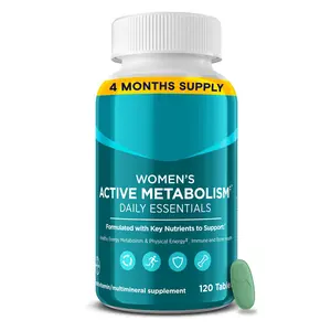 Women’s Active Metabolism Multivitamin | Daily Essential Vitamins with B-Complex, Vitamin D, Magnesium & Zinc