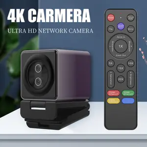 Live Streaming Camera with Magnetic Mount, 20x Zoom, Adjustable Color Range, Balance Control, Multi-Scene Adjustment, 4K Resolution, Webcam For Streaming, Live Streaming Equipment, Webcam Streaming Camera, USB Computer Webcam, USB Plug Webcam