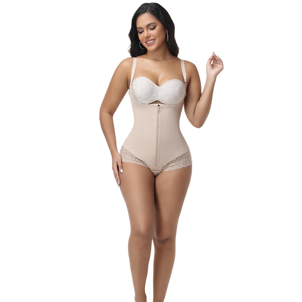 SHAPSHE Waist Trainer Bodysuit for Women Butt Lifter Faja Shapewear