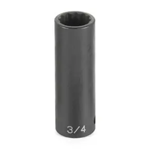 212 MAIN 0.5 in. Drive x 0.5 in. Deep 12-Point Alloy Steel Impact Sockets, High Torque Tool for Cycling & Outdoor Recreation