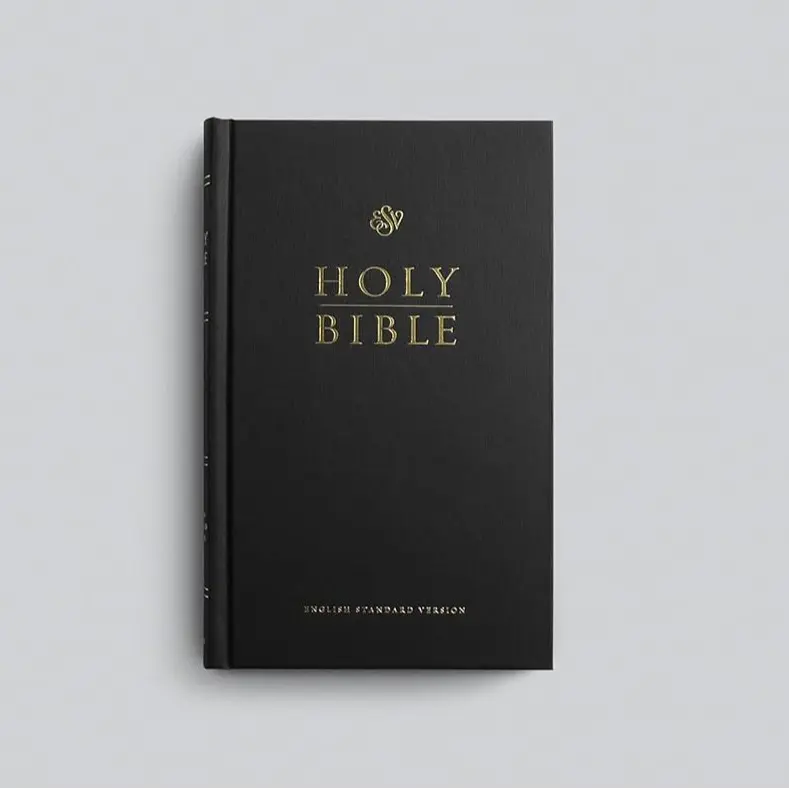 Reliable ESV Holy Bible - Black Hardcover English Standard Version, Line Matching Bible Study Supply for Church Use, Meets Spiritual Needs for Long-Term Use