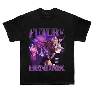 Hype Rap Style Future Hendrix Graphic Tee Gift for Fans T Shirt