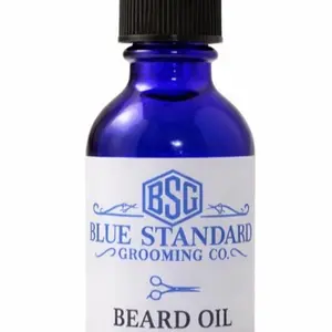 Blue Standard Grooming Co. Blue Sage Beard Oil for Men - Natural Beard Care & Growth Enhancer