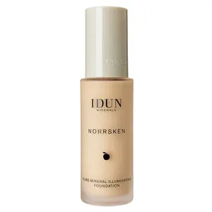IDUN Minerals Liquid Norrsken Foundation, 206 Freja Warm Light - 1.01 oz