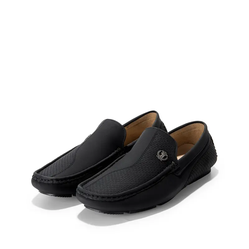 Giorgio Brutini Loafers Men\'s Size 7D Black Slip On Black Business Casual Giorgio Brutini Men main image 3