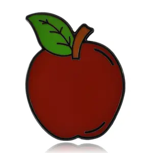 Red Apple Hard Enamel Pin