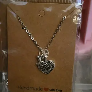 Heart Lock and Key Necklace
