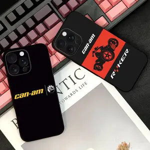 Wild Car Crazy C-Can-Am Phone Case For iPhone17 16 15 ProMax 14Plus 13Mini Luxury Satin Glossy Colorful Great Gift Fashion Durable Stylish Shockproof Scratch-Resistant Perfect Fit