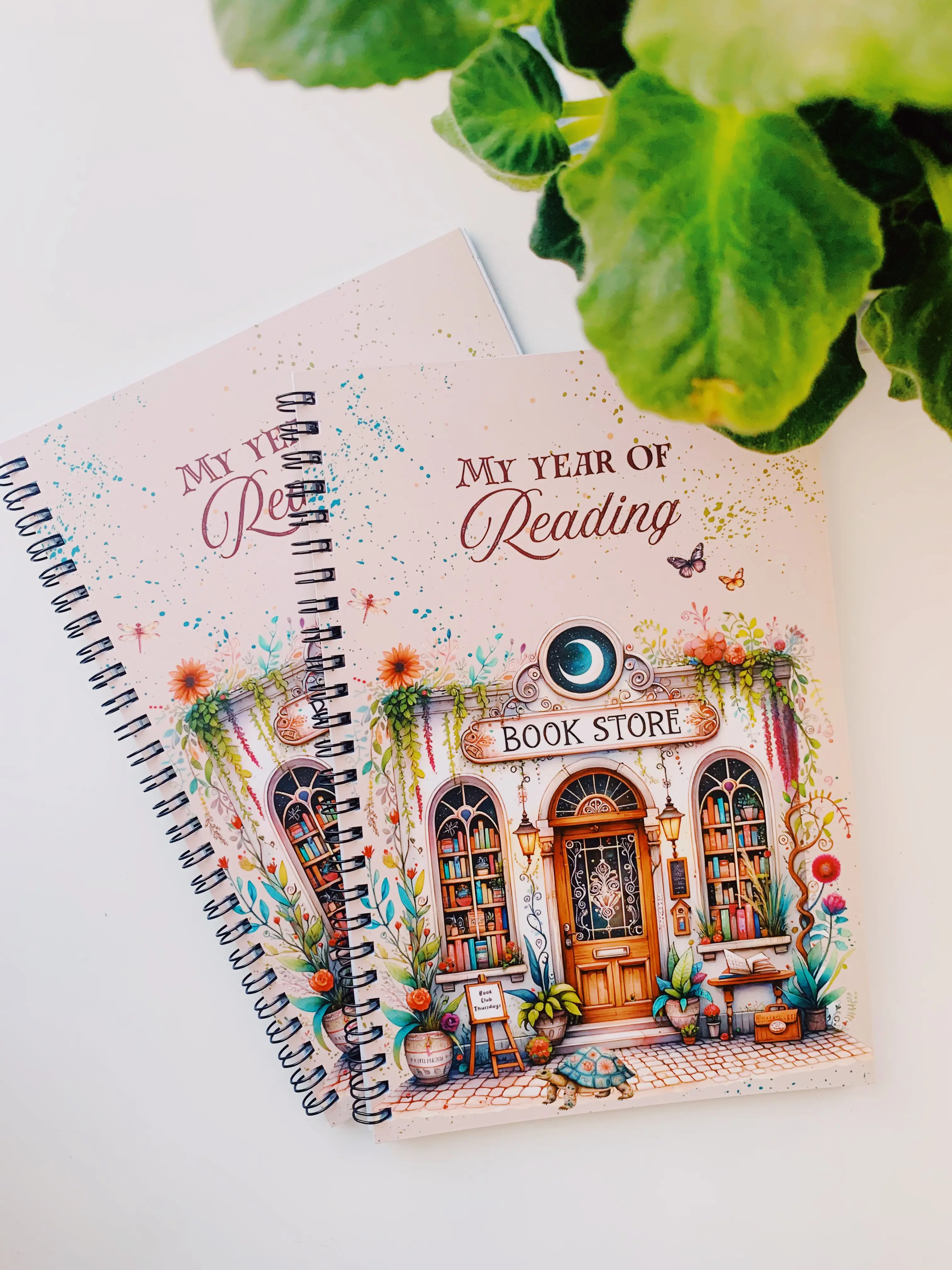Boho Bookshop Reading Journal l stats, challenges, and Book tracker Boho Bookshop Reading Journal l stats, challenges, and Book tracker