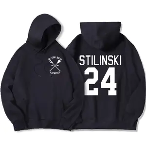 Stilinski 24 Printing Clothing Women Mens Hip Hop Streetwear Crewneck Personality T-Shirt Sweater Hoodies Casual Fashion Fleece Hoody Men Women - Double Sided