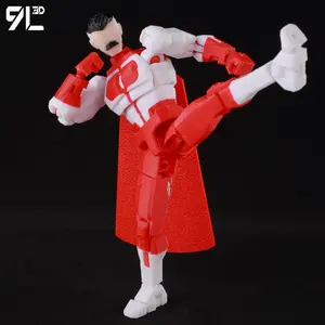 9L3D Multi-Joint Articulated Figure T13 Dummy13 Lucky13 Invincible OmniMan Collectible Model Kit Pre-Assembled Gift Statue Toys
