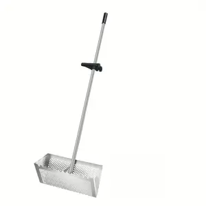 Stainless Steel Beach Rake and Sand Scoop for Metal Detecting and Treasure Hunting - Durable and Efficient Tool for Sand Extraction