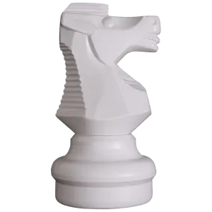 MegaChess 18-Inch Light Plastic Knight Giant Chess Piece, Ideal for Board Game Enthusiasts with Fitness for Everyone Appeal