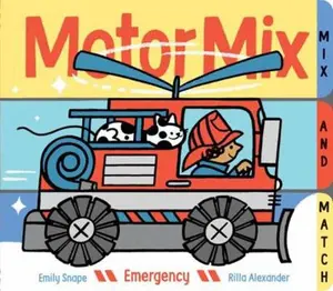 USED-Motor Mix: Emergency: (Interactive Children's Books, Transportation Books for Kids) by Snape, Emily (Board book)
