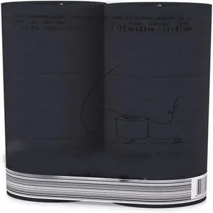 3 Ply Soft Black Toilet Loo Tissue - Premium Bathroom Tissue Paper, 6 Pack Wipes