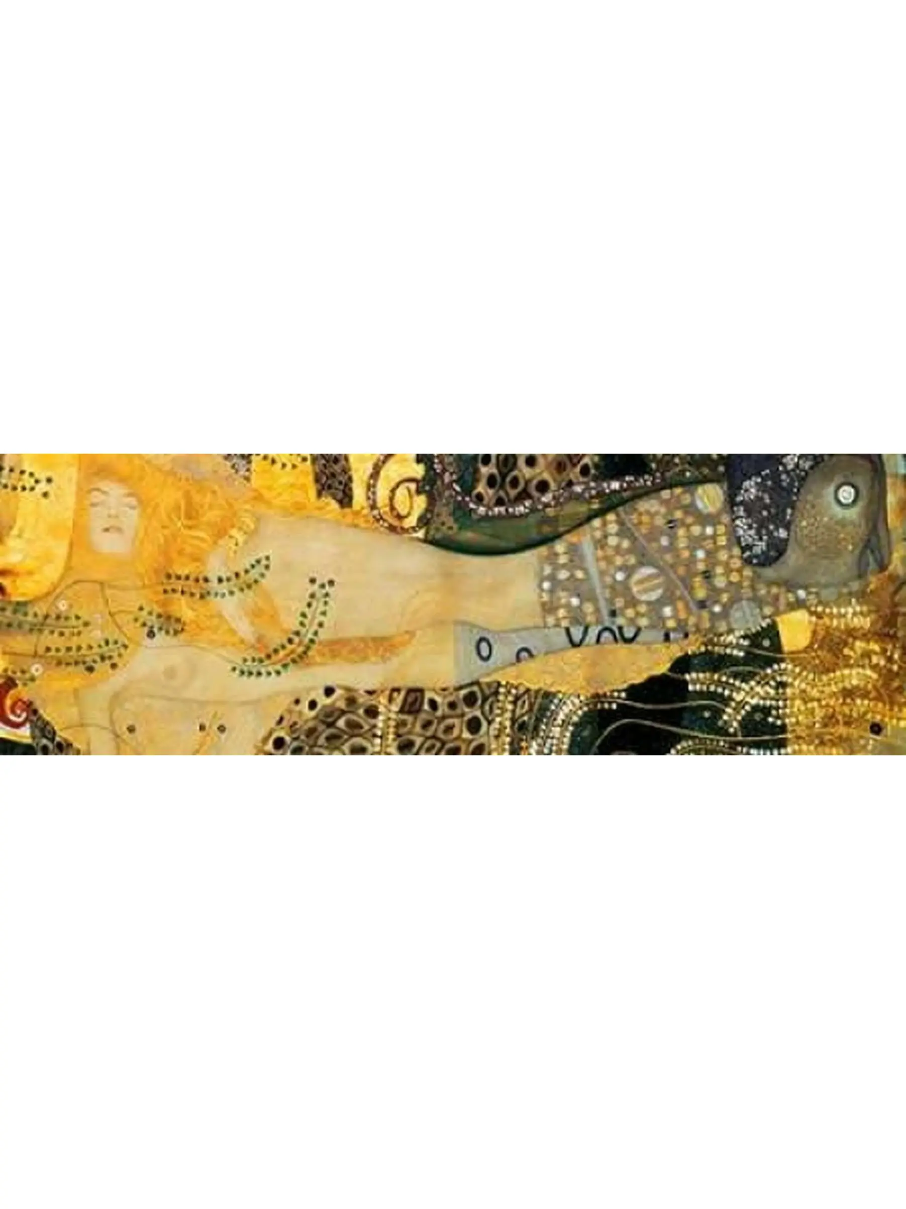 Selected Artworks PDX4GK125SMALL Water Serpents I Poster Print by Gustav Klimt, 8 x 24 - Small