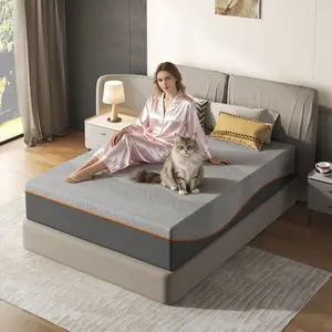 Memory Foam Mattress, Fiberglass-Free, Medium Feel, Breathable Cooling Layers, Certified Safe Materials