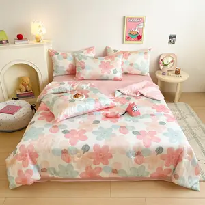 Ultimate Cool Summer Quilt Set, Soft Polyester Fiber, Digital Print, Ideal for Bedroom & Air-Conditioned Rooms