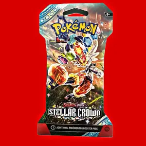 Steller Crown Sealed Booster Pack - Great for Collectors and Fans