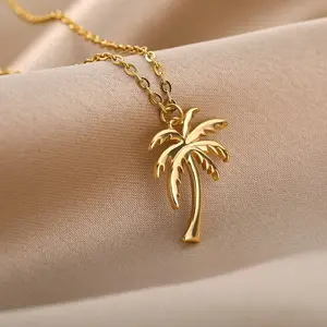 Palm Tree Necklace