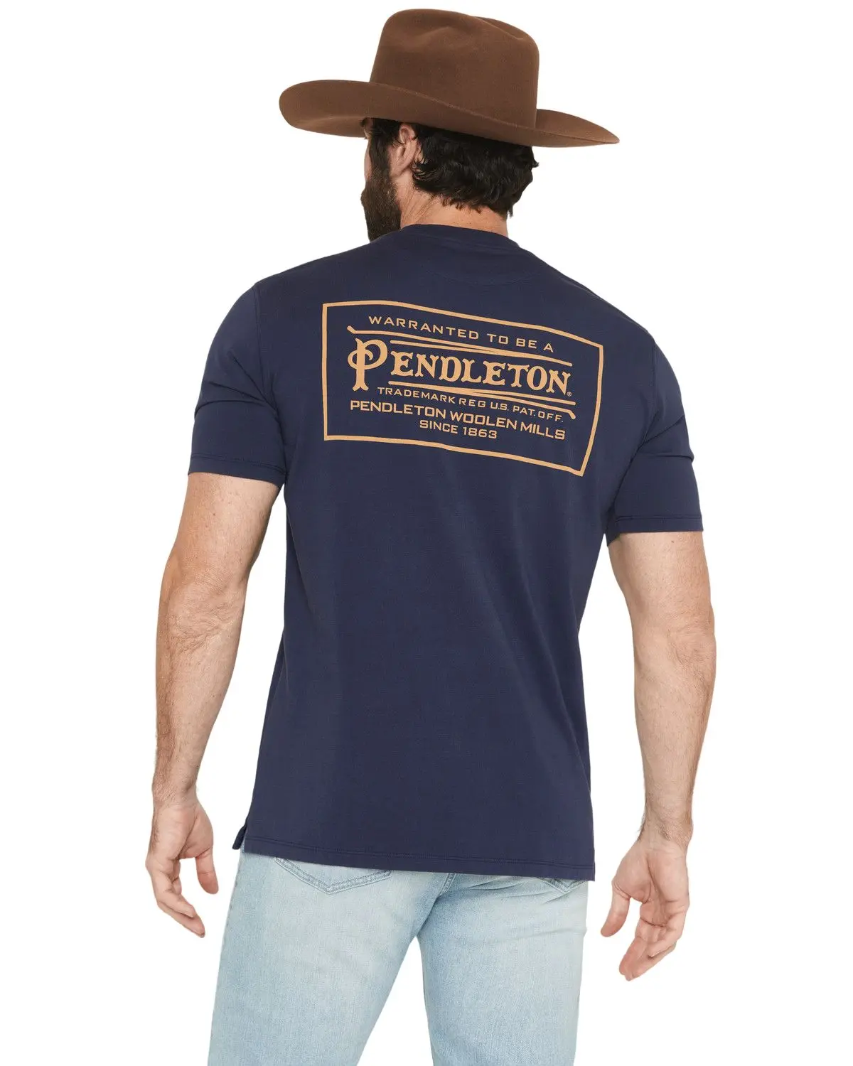 Pendleton Men's Men'S Vintage Logo Heavyweight Short Sleeve Graphic T-Shirt - Rg1526-74838