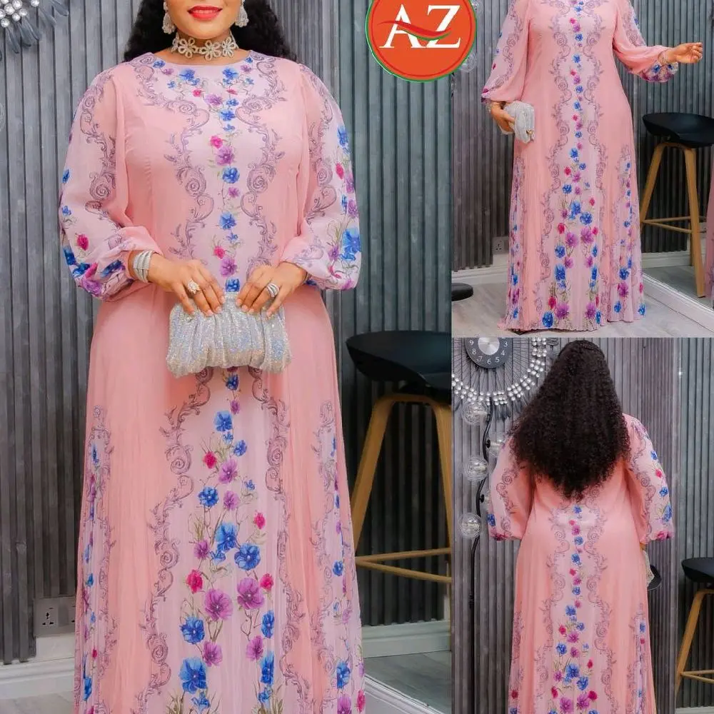Luxury gown dresses L XL XXL length 60 to inches  Womenswear Casual Long Sleeve length 61 inches